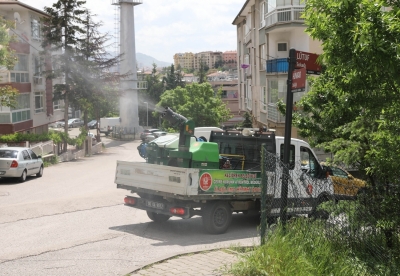 Keçiören Belediyesi’nden Çevre İlaçlama Seferberliği