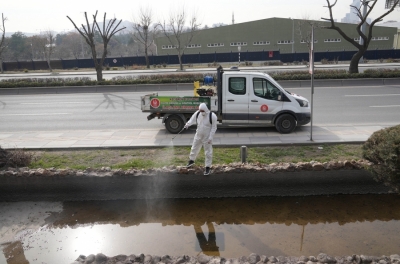 Keçiören’de Larva Mücadelesi ve Bordo Bulamacı Uygulamaları Aralıksız Devam Ediyor